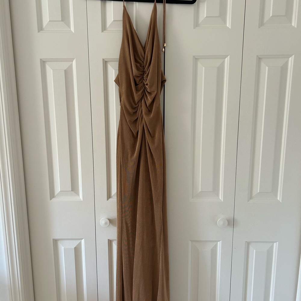 Significant Other Gold Formal Gown